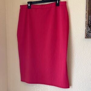 NWOT Pink Pencil Skirt